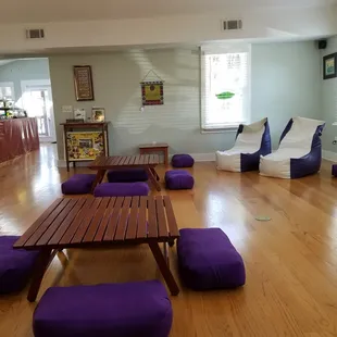 interior, sushi and sashimi