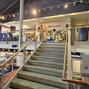 There's an upstairs! (Elevator wasn't in service on 8-1-23)