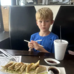 Generous helping of dumplings