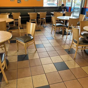 Restaurant and floor