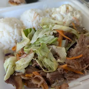 Kahlua pork plate