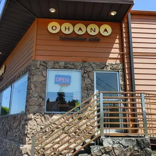 the outside of the building