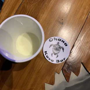 That's how much kava I had