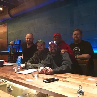 Hanging out with friends.