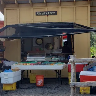 a food stand