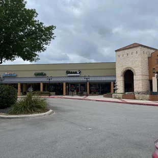 the outside of the store