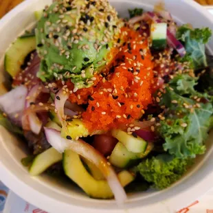 Salmon Salad Bowl