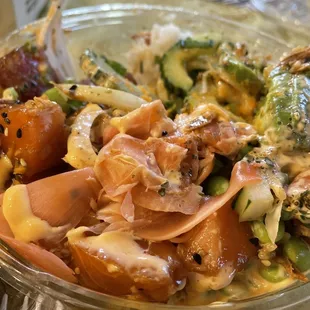 Huge chunks of amazing fresh fish