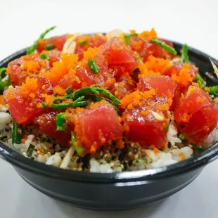 Masago poke bowl