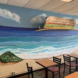 interior, sandwiches