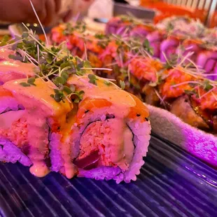 sushi, sashimi, sushi and sashimi, food