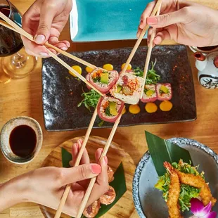 sashimi, sushi and sashimi, food, sushi