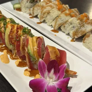 food, sashimi, sushi, sushi and sashimi