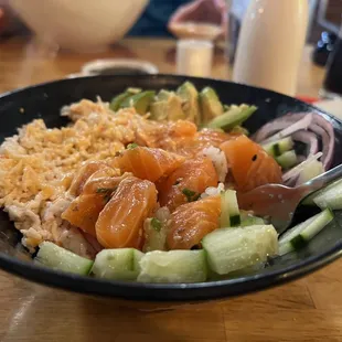 Salmon Poke bowl