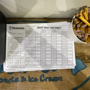 Build your own donut!! Super cool