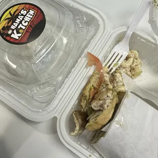 Raw chicken