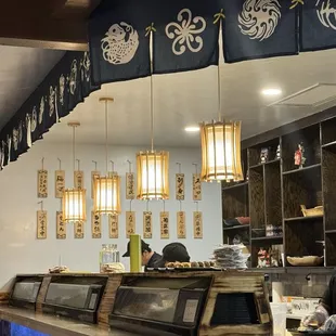 Sushi stand