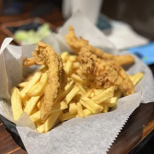 Chicken Tender with French Fries