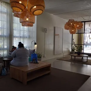 Hotel lobby