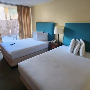 Beds.....comfortable. The staff is helpful