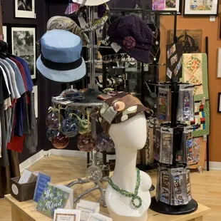 Hats, t-shirts, bags and more all at Ohio Art Market  presenting handmade.