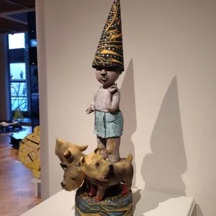 Columbus, OH sculpture Juliellen Byrne. Gallery View of &quot;Go Figure.&quot; Curated by Charles McWeeny. Jan. 28-March 23, 2016.