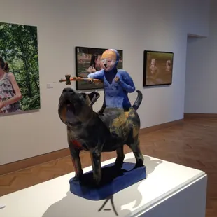 Columbus, OH sculpture Juliellen Byrne. Gallery View of &quot;Go Figure.&quot; Curated by Charles McWeeny. Jan. 28-March 23, 2016.