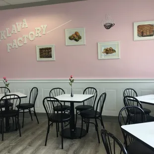 Baklava Factory Interior