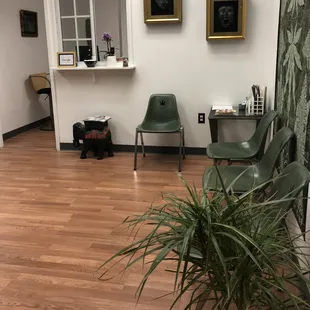 Waiting room of Ohio Cannabis Connection in Cincinnati