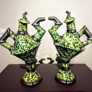 Two Teapots.. Porcelain