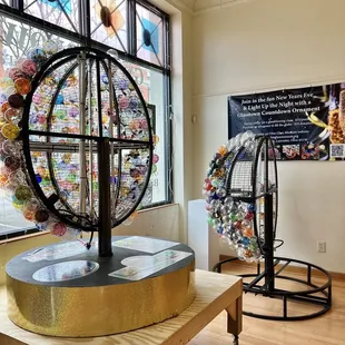 New Year's Eve glass ball