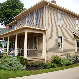 The Ohio Herb Center located in the Nafzger Miller House.