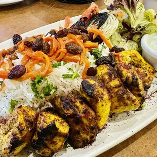 Chicken kabuli pulao