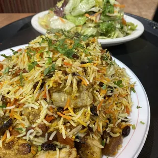 Kabuli Palao - delicious chicken and rice dish