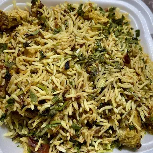 Chicken biryani