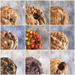 Cookies baked fresh in house daily.