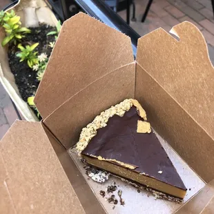Peanut Butter Chocolate Pie (gf and df!!) (7/12/2019)