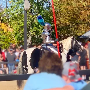 Full-armored joust