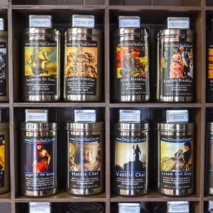 Some black tea selections