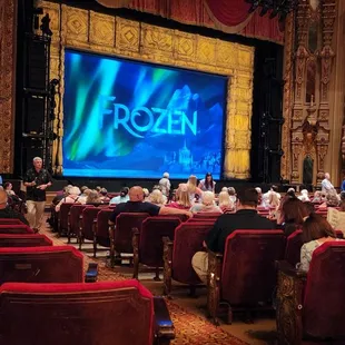 Orchestra 4 row r seat 3