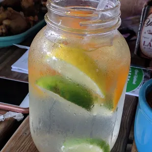 oysters and mussels, drink