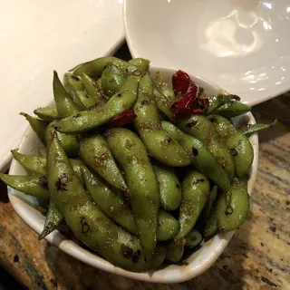 Garlic Edamame