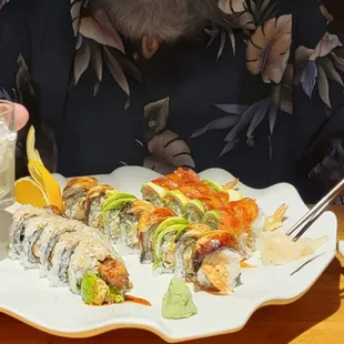 The three roll special.