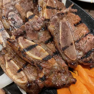 Korean marinated short ribs