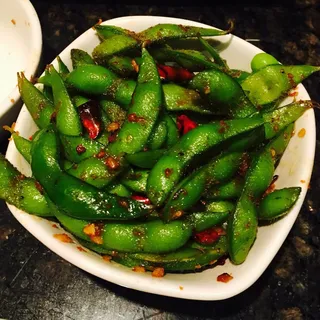 Garlic Edamame