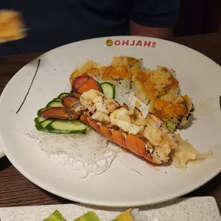 Lobster roll, best ever sushi roll!