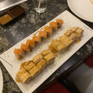 French Kiss and Grand Canyon Rolls