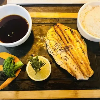 Salmon Teriyaki Dinner