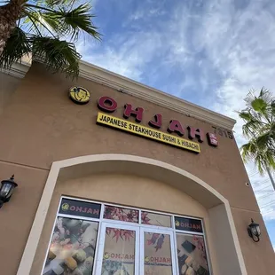 outside