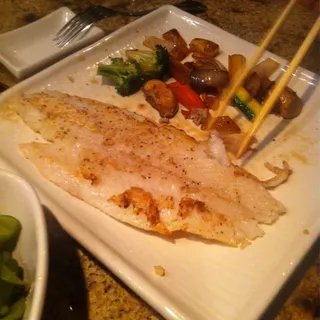 Hibachi Sole Fish Entree